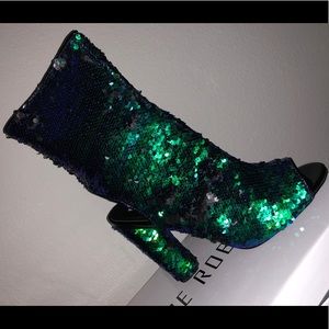 Cape Robbin Sequins Heels